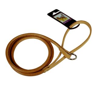 King Hound Läderkoppel, natur, 10mm x 125cm