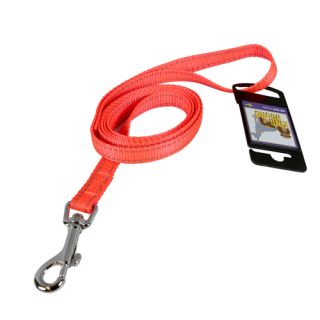 Nylonkoppel, orange reflex, 15mm x 180cm