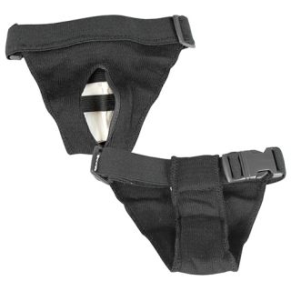 Tikskydd, trikå, svart, 22cm-30cm, storlek 1