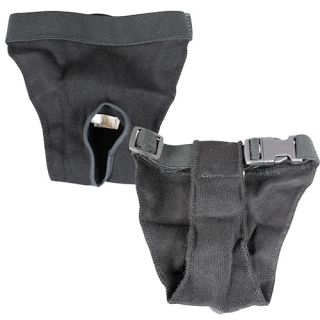 Tikskydd, trikå, svart, 42cm-50cm, storlek 3