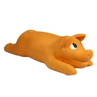 Gris Latex, mörkbeige, medelstor, 25 cm.