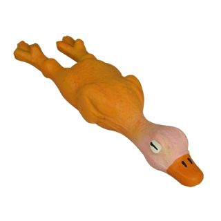 Anka Latex, liten, mörktbeige, 14 cm.