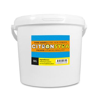 Citronsyra 5 kg hink