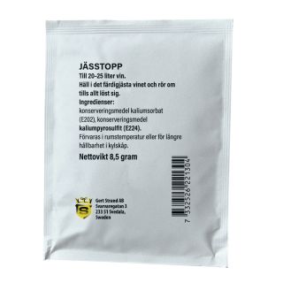 Jässtopp till 20-25 liter vin eller mjöd