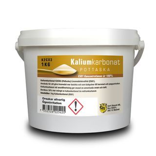 Kaliumkarbonat av livsmedelskvalitet 1 kg