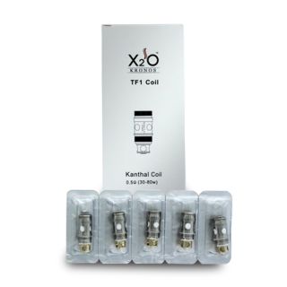 X2O Kronos Top Fill Coils Kanthal 0,5 ohm för Watt (vanligast), 5-pack