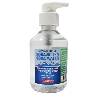 Bordsvattenarom 200 ml Sodavatten pumpflaska, 100L