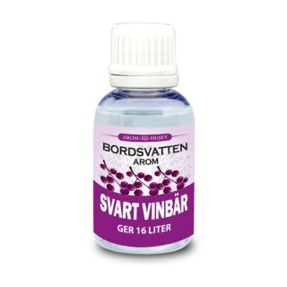 Svartvinbär 32 ml Bordsvattenarom för kolsyrat vatten inklusive pipett