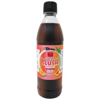 SLUSH Tutti frutti koncentrat 500 ML, spädes 1+5