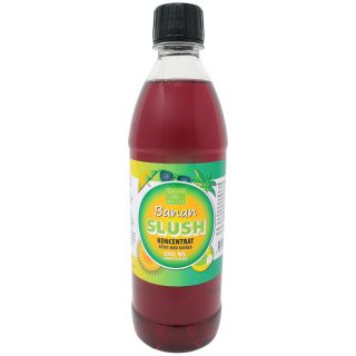 SLUSH Banan koncentrat 500 ML, spädes 1+5