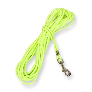 Spårlina massiv 7 mm plast, 10 meter, Gulgrön