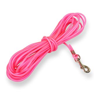 Spårlina massiv 4 mm plast, 7 meter, cerise