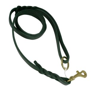 KH Hundkoppel, svart,100 cm x 12 mm