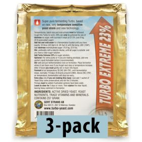 Turbo Extreme 23%, 3-Pack, RRR Freight Included